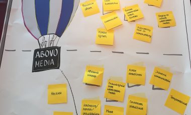 Visuele en strategische teamsessie I Abovo Media